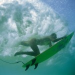 duck dive - intermediate surf lessons hawaii